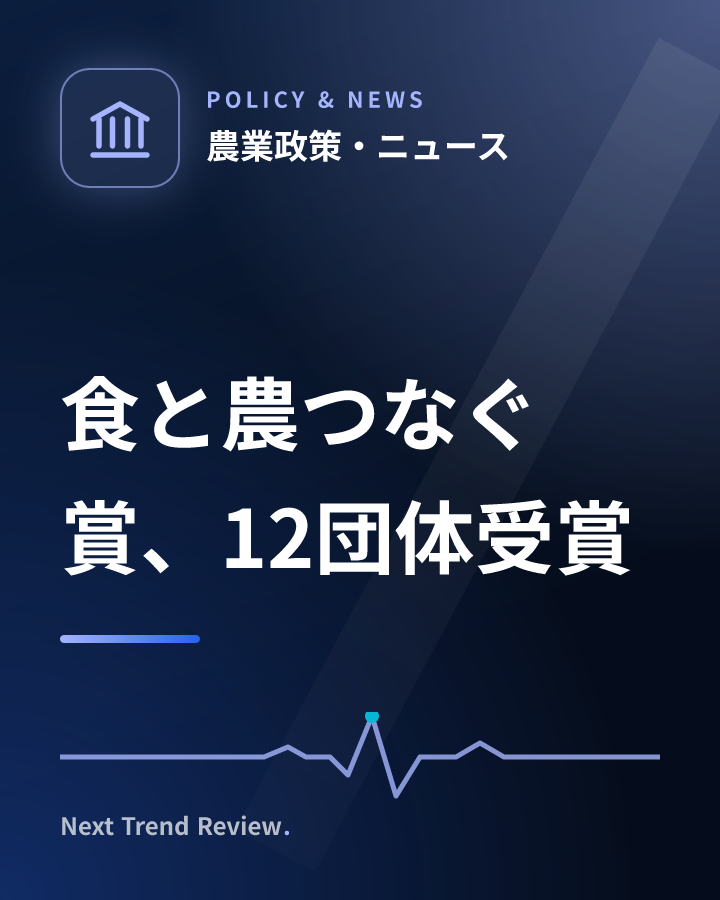 食と農つなぐ賞、12団体受賞